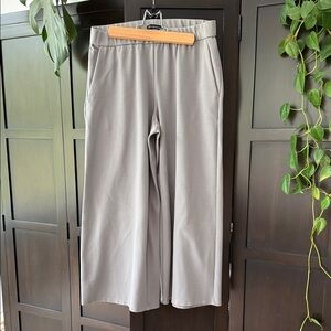 Eileen Fisher Light Gray Wide-Leg Pants Size XS